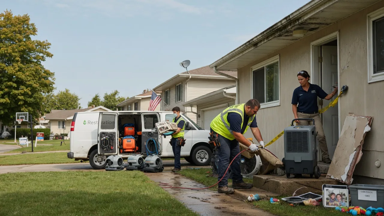 Water Damage Restoration in Aberdeen, SD near me